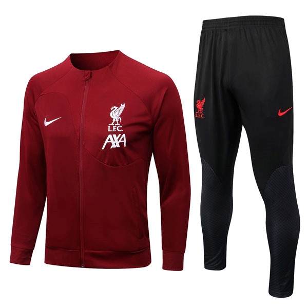 Survetement Liverpool 2022-23 Noir Rouge